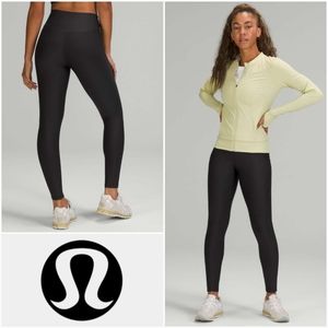 🗻LULULEMON 8 Base Pace High-Rise Fleece Tight 28" Black Size 8 2021 Release